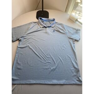 Nike Disney Parks Dri-FIT Vapor Golf Polo Shirt 2XL XXL Blue Striped Mickey